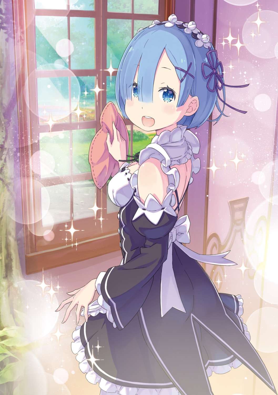 maid ootsuka_shinichirou re_zero_kara_hajimeru_isekai_seikatsu rem_(re_zero)