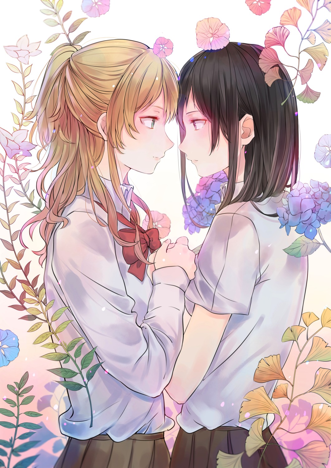 aihara_mei aihara_yuzu_(citrus) citrus_(manga) seifuku tommy yuri