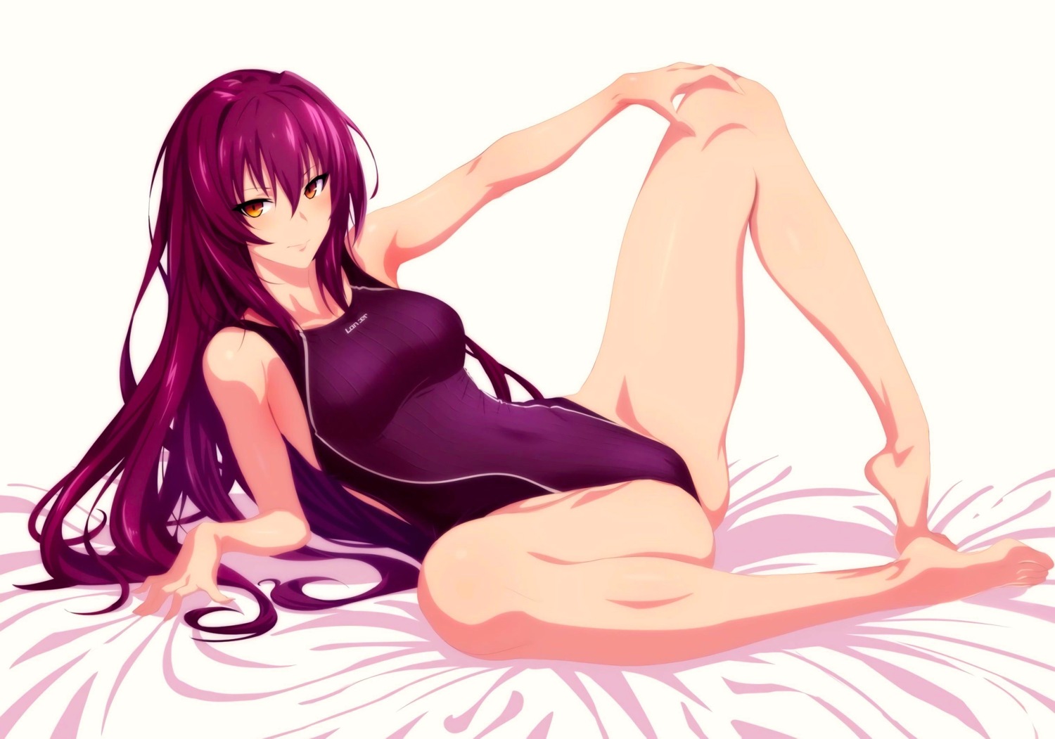 fate/grand_order feet scathach_(fate/grand_order) swimsuits ulrich_(tagaragakuin)