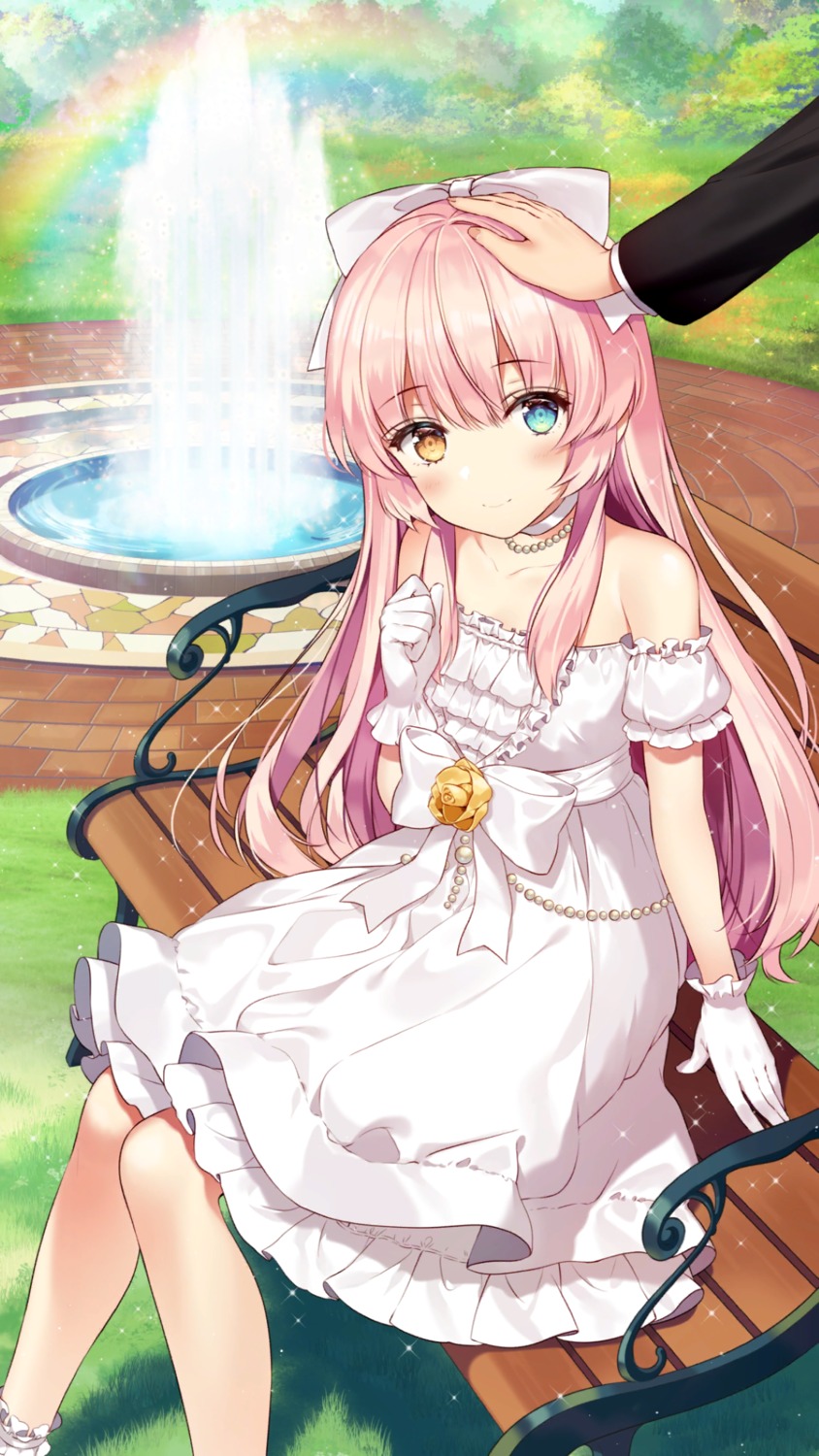 dress eksistere_kyrenia girl_cafe_gun girl_cafe_gun_ii heterochromia necomi