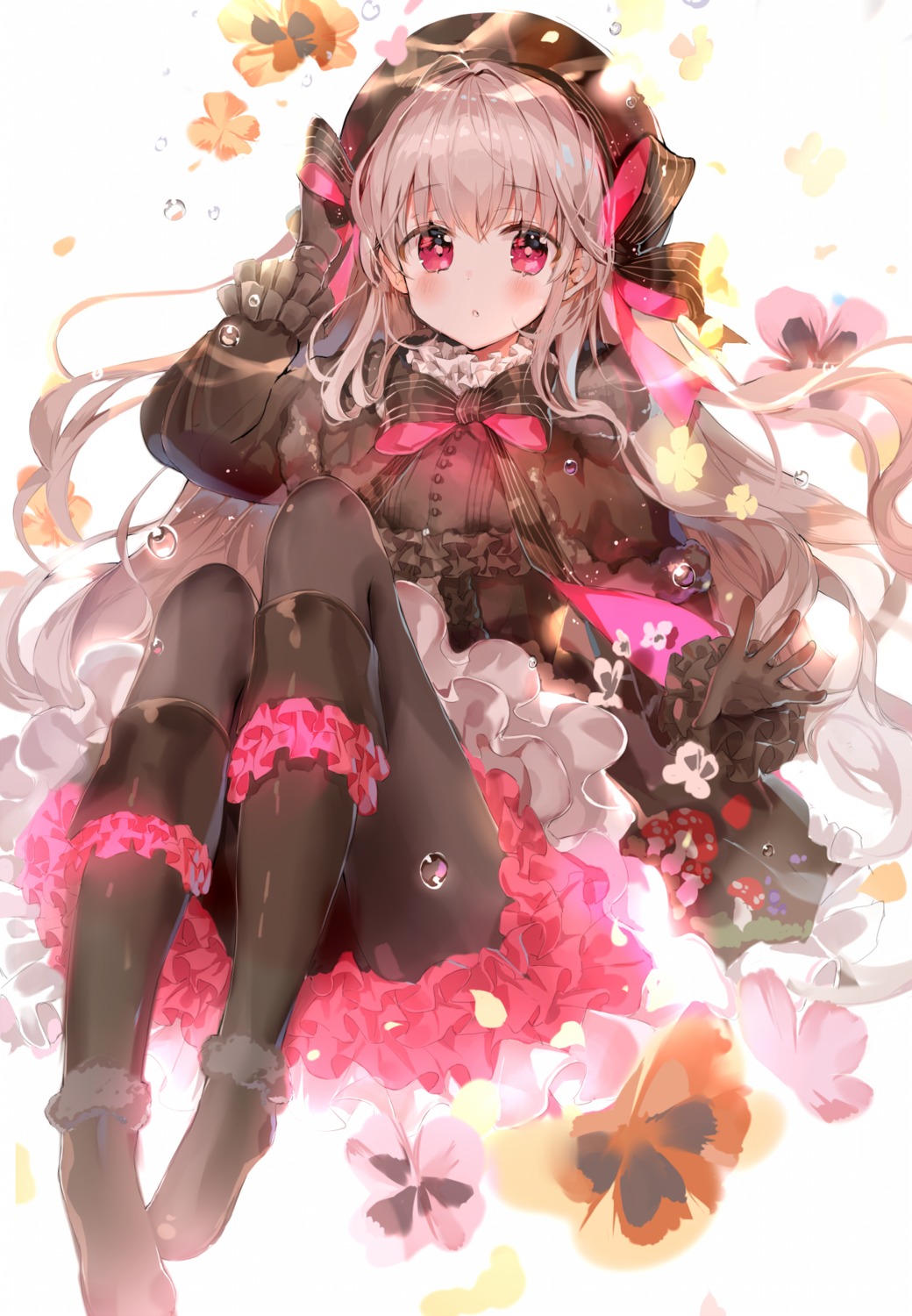 b_rock fate/grand_order gothic_lolita lolita_fashion nursery_rhyme_(fate/extra) pantyhose