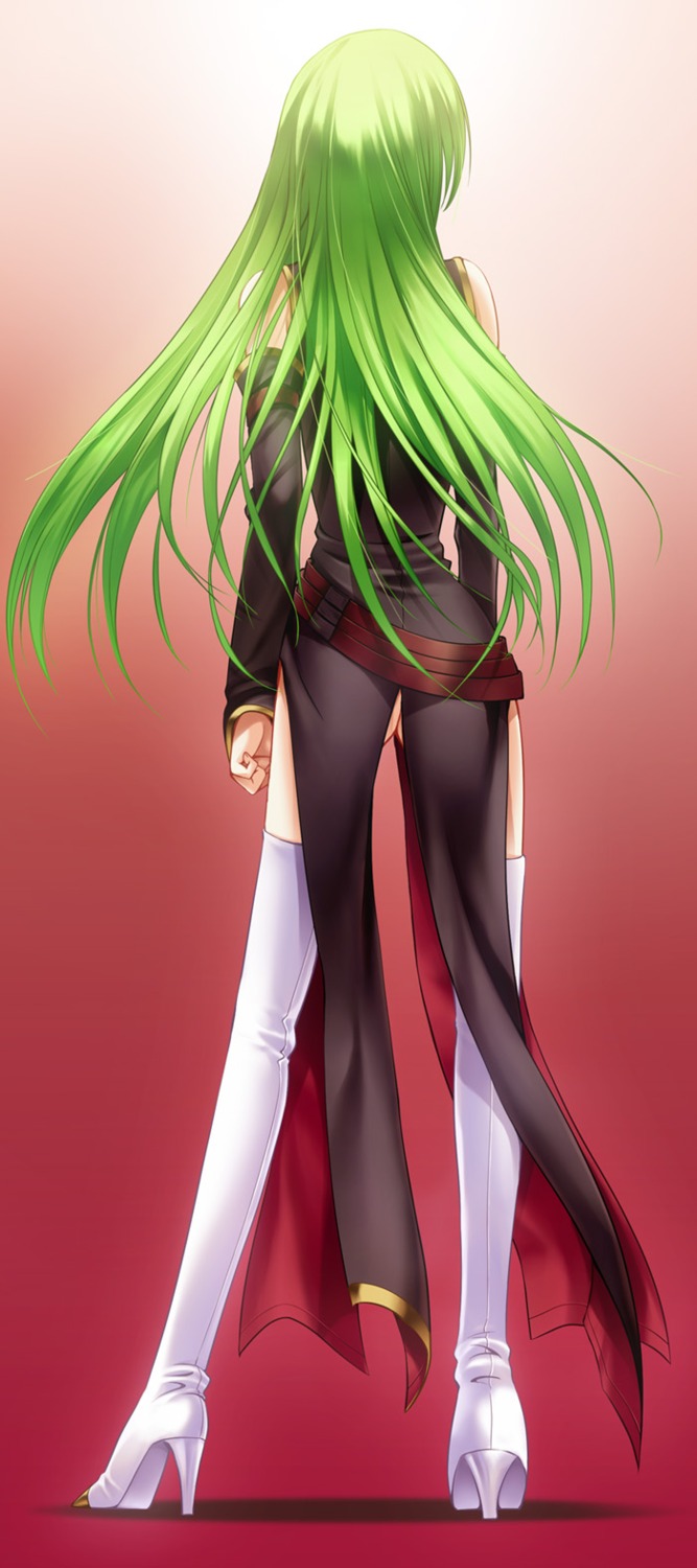 40010prototype c.c. code_geass heels nopan thighhighs