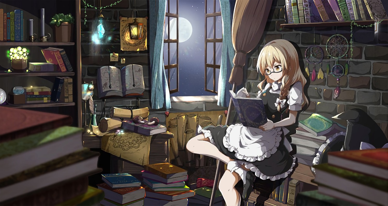 kirisame_marisa megane ragho_no_erika touhou