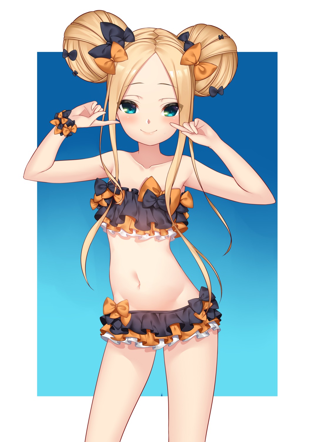 abigail_williams_(fate) bikini fate/grand_order nekosama_shugyouchuu swimsuits