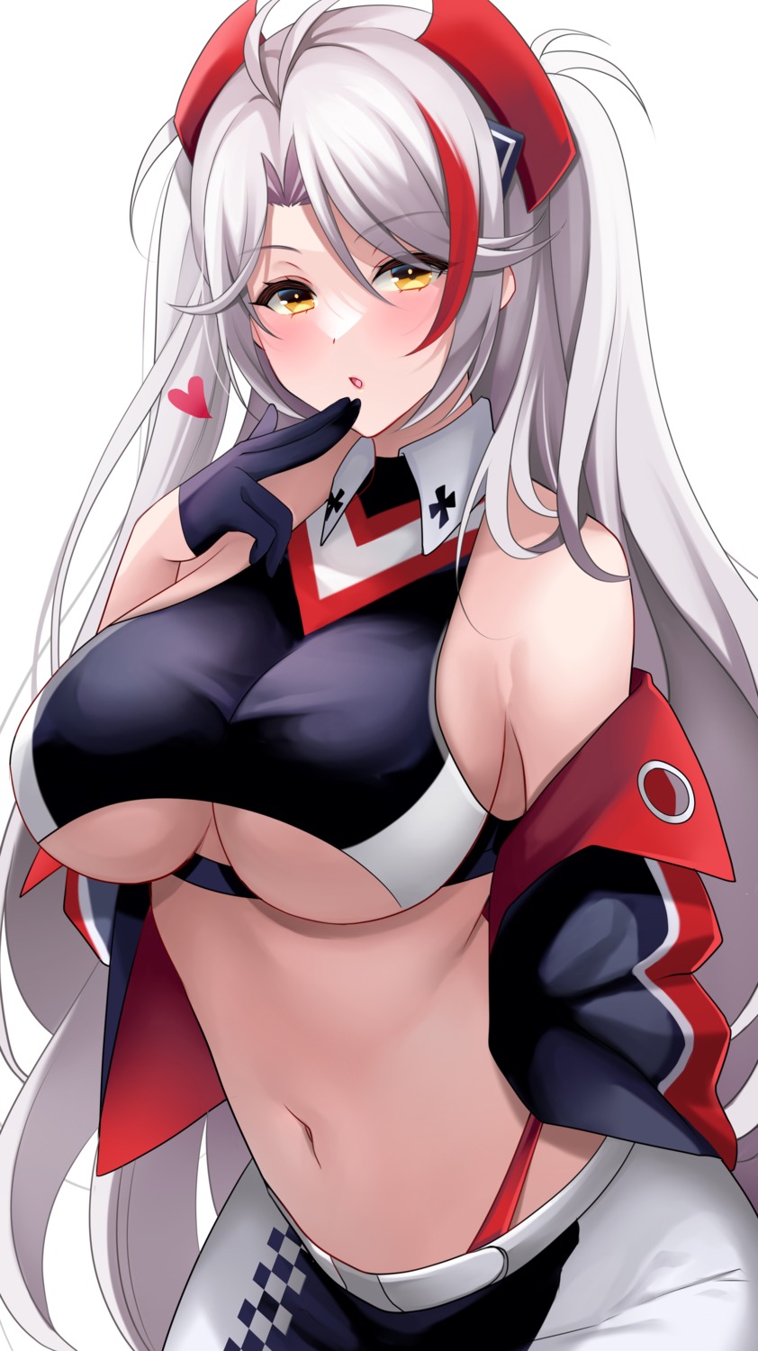 azur_lane no_bra prinz_eugen_(azur_lane) yukinimaru