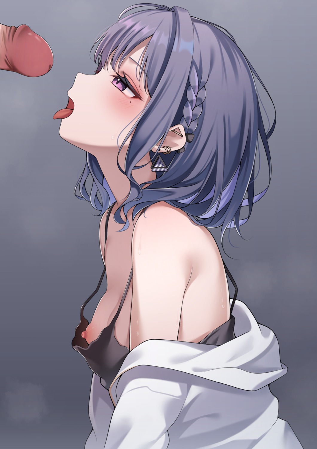 amamidare breasts koshimizu_toru loli nijisanji nipples no_bra penis photoshop uncensored wet