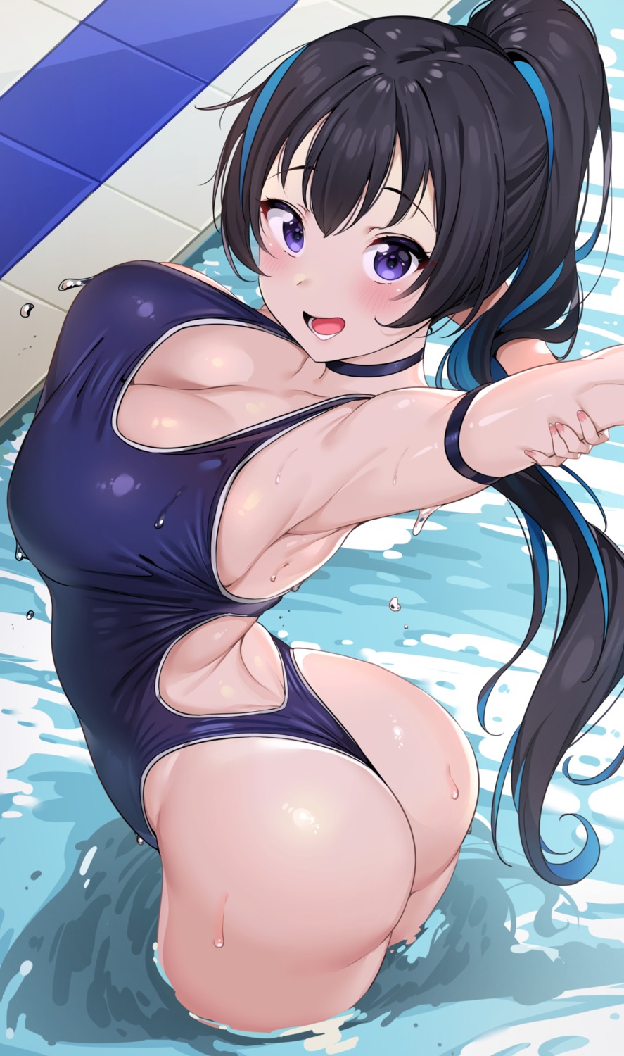 ass cleavage swimsuits tem10 wet