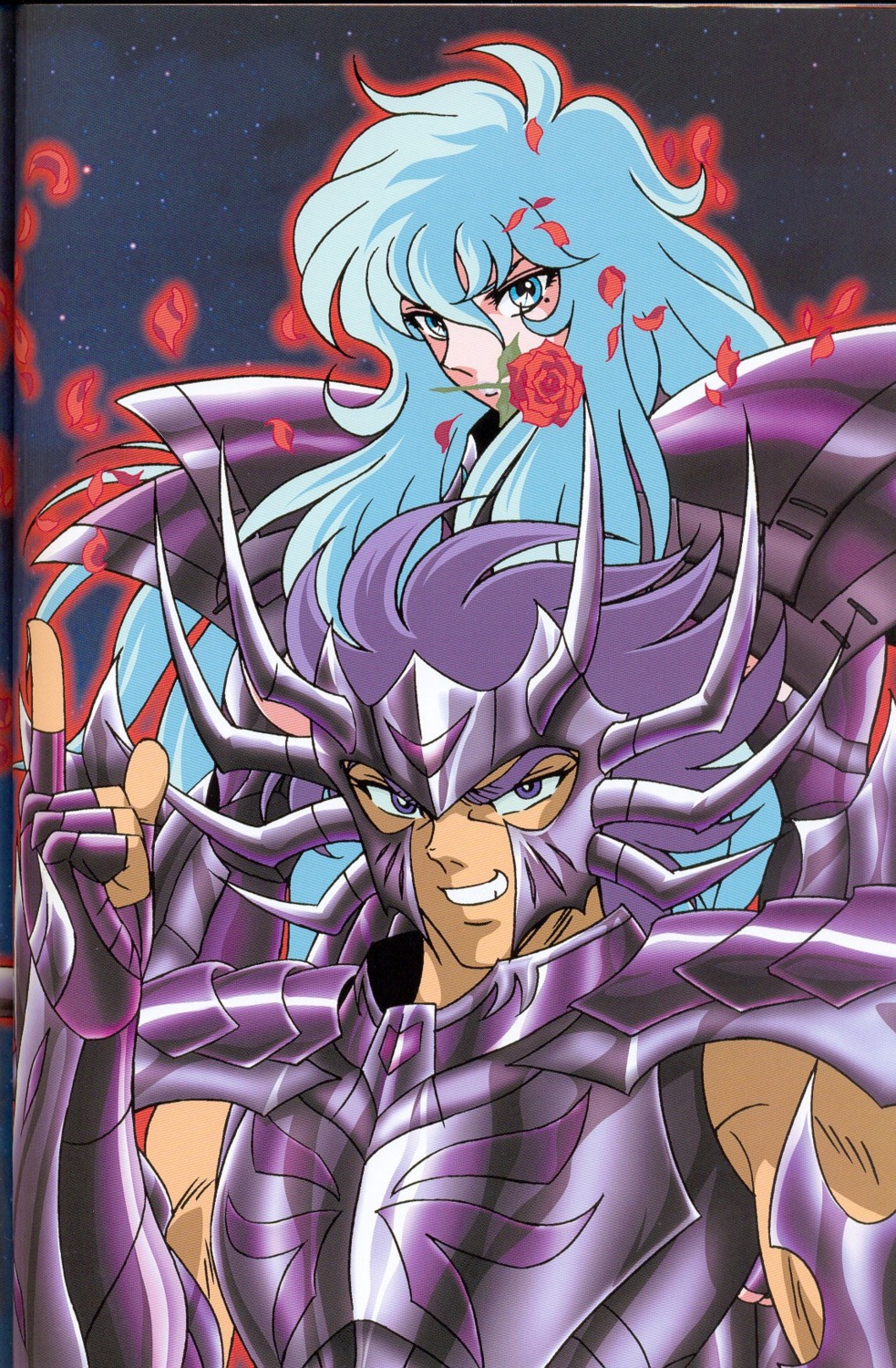 cancer_deathmask male pisces_aphrodite saint_seiya screening