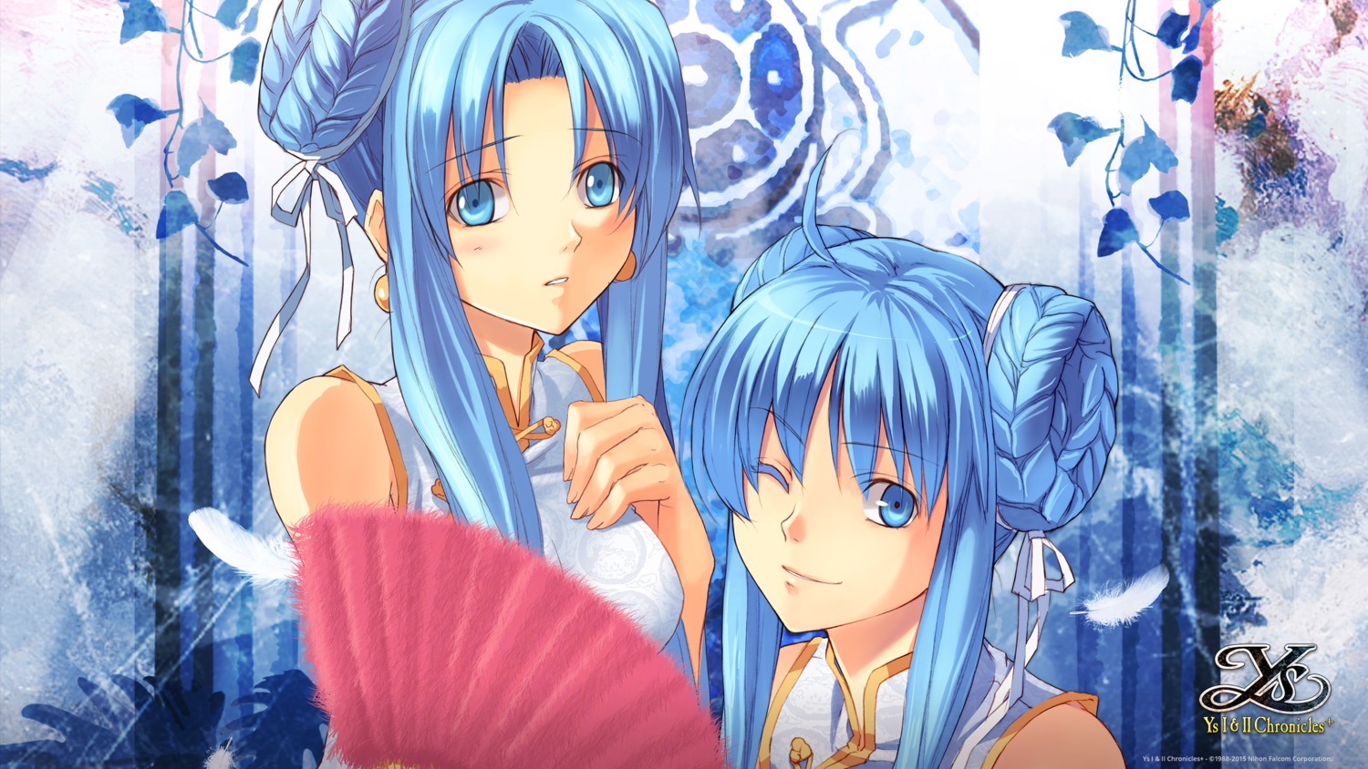 chinadress enami_katsumi falcom feena reah wallpaper ys ys_i ys_ii