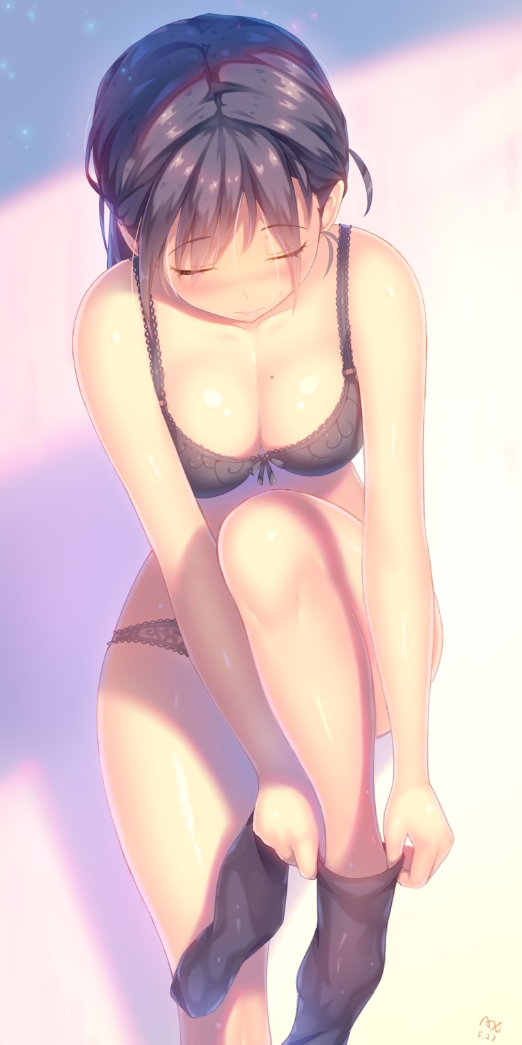 a.x. bra cleavage lingerie pantsu