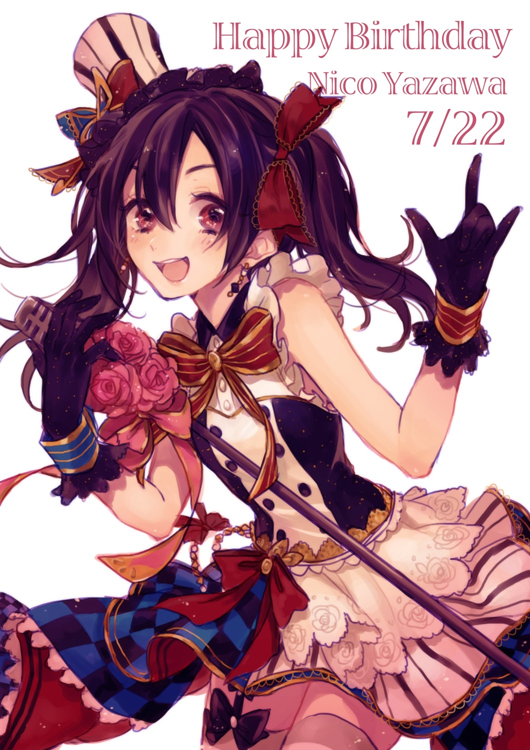 love_live! sudach_koppe thighhighs yazawa_nico