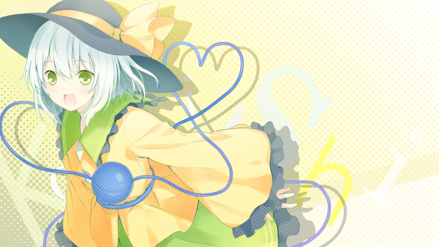 6u komeiji_koishi touhou wallpaper