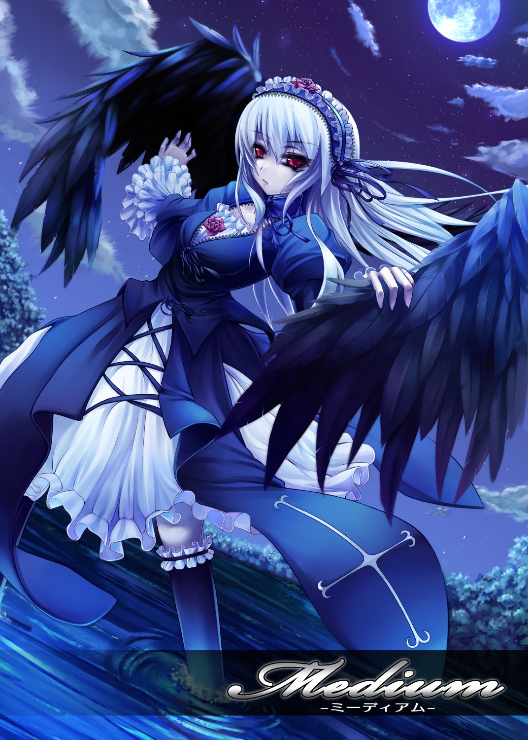 asa_(swallowtail) lolita_fashion rozen_maiden suigintou wings