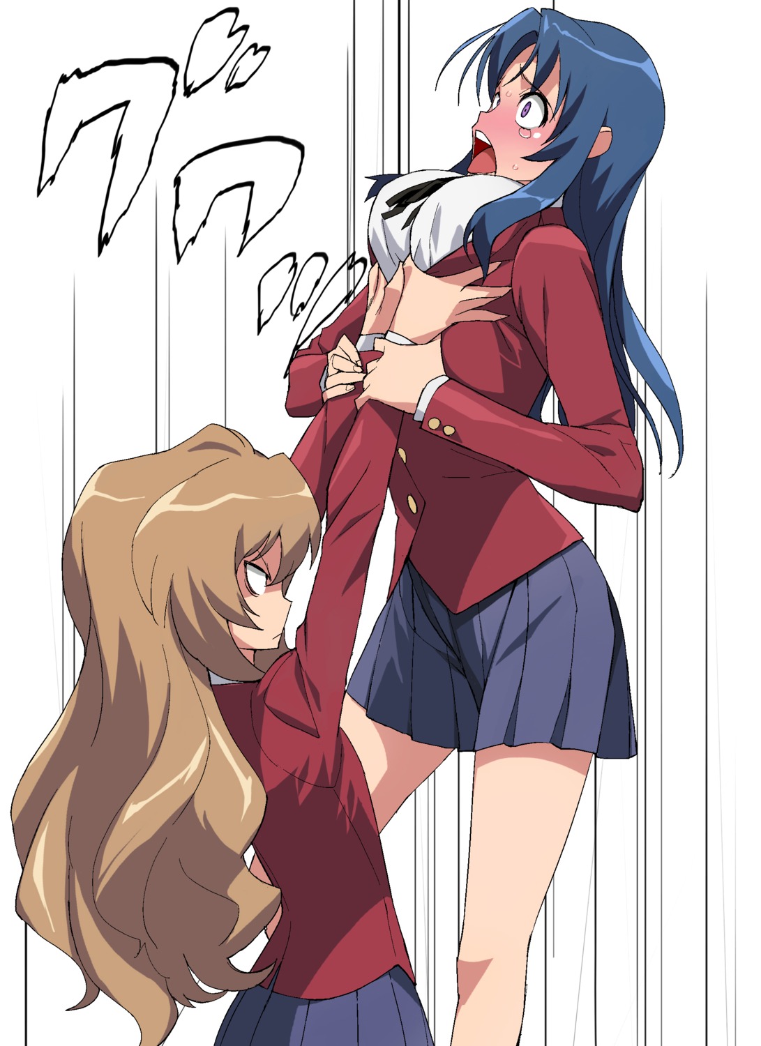 a1 aisaka_taiga breast_grab initial-g kawashima_ami seifuku toradora!