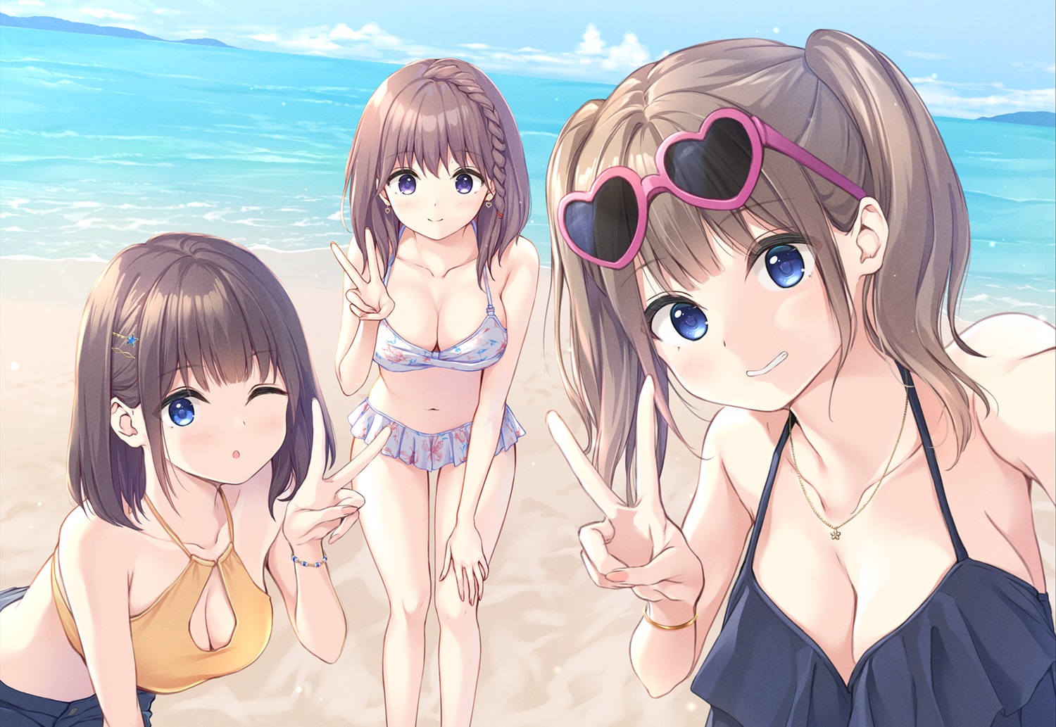 bikini bikini_top cleavage megane pasdar swimsuits