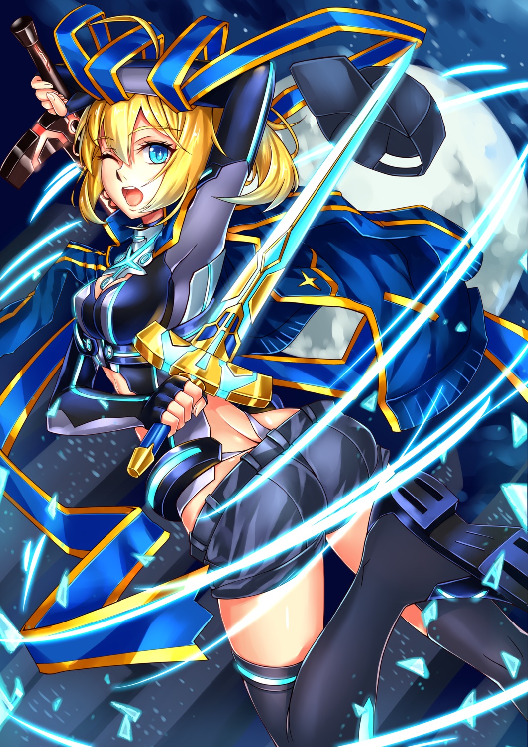 ass fate/grand_order fate/stay_night firebate heroine_x sword thighhighs