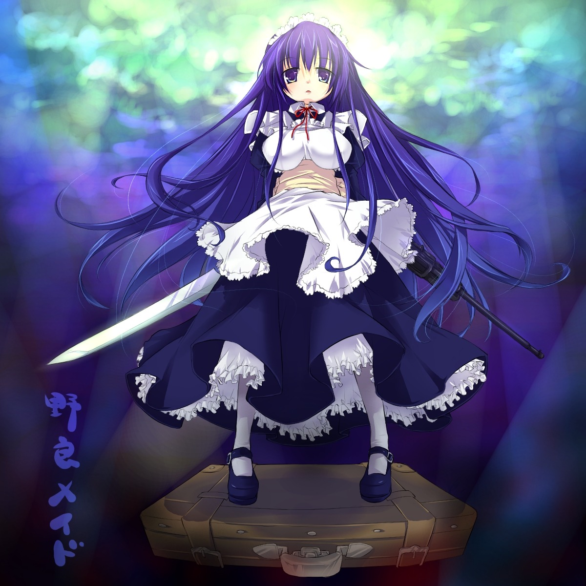 maid ragnarok_online sakurano_miya sword