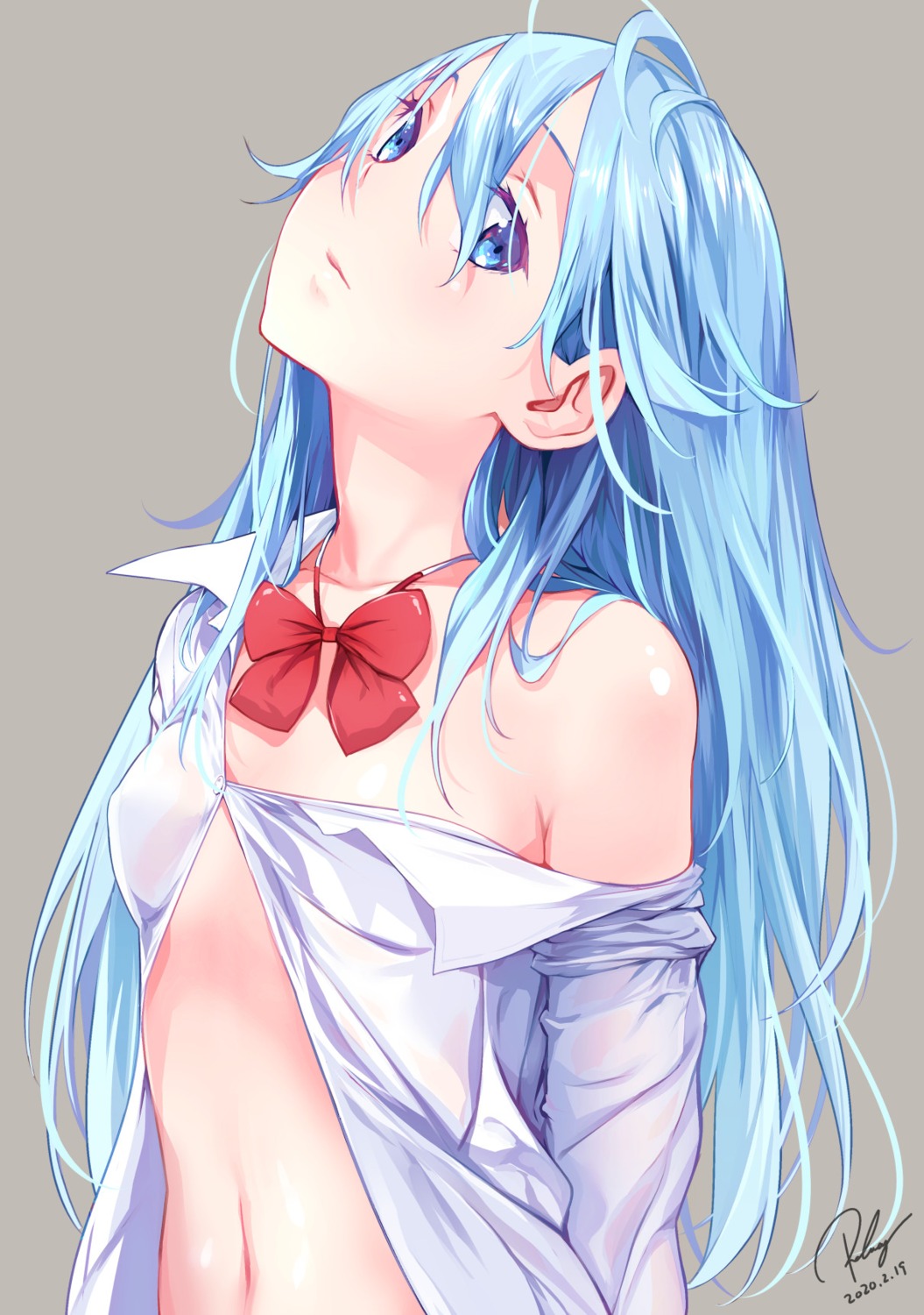 denpa_onna_to_seishun_otoko no_bra open_shirt re_lucy seifuku touwa_erio