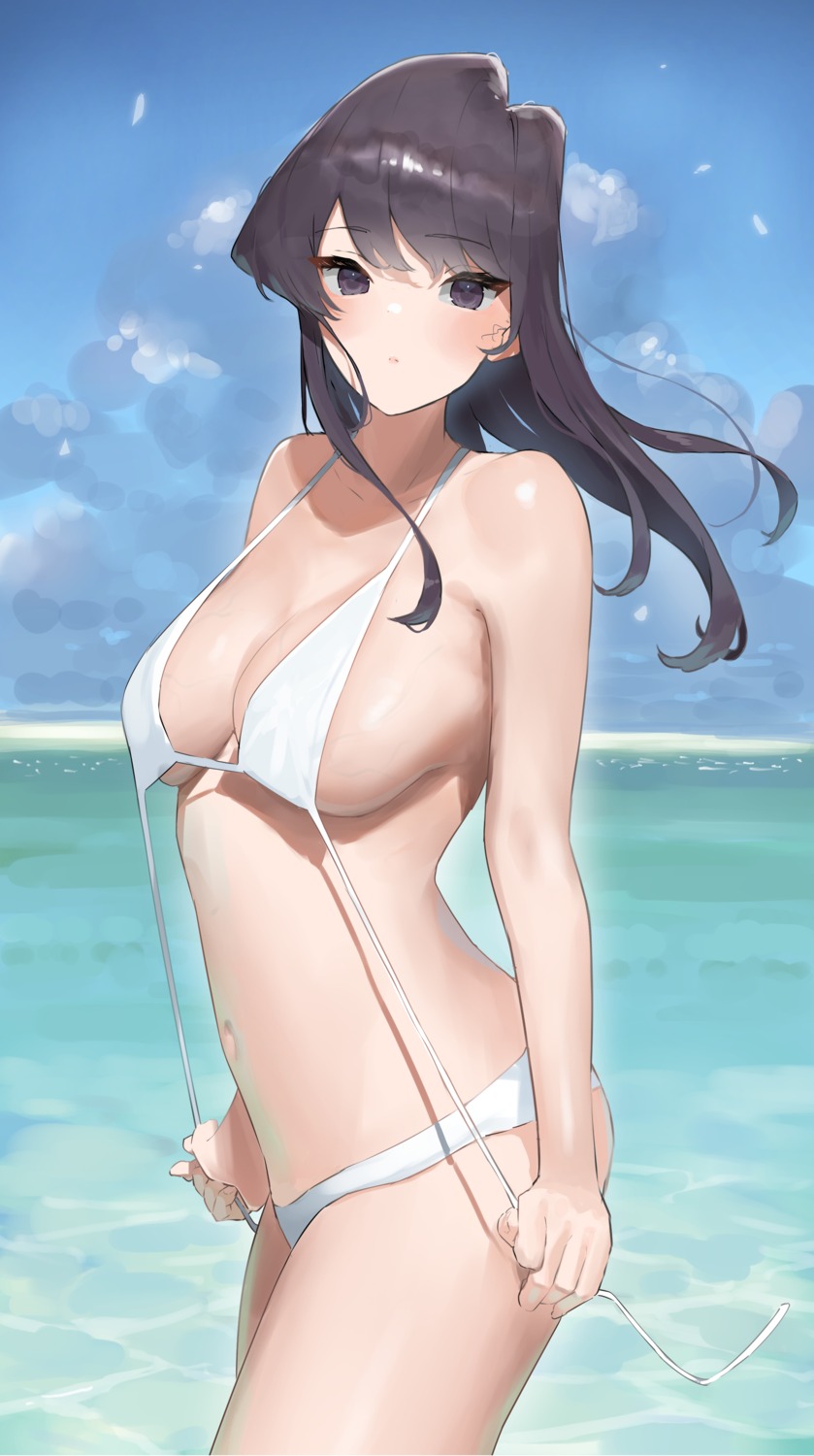 bikini komi-san_wa_komyushou_desu. komi_shouko swimsuits tagme undressing