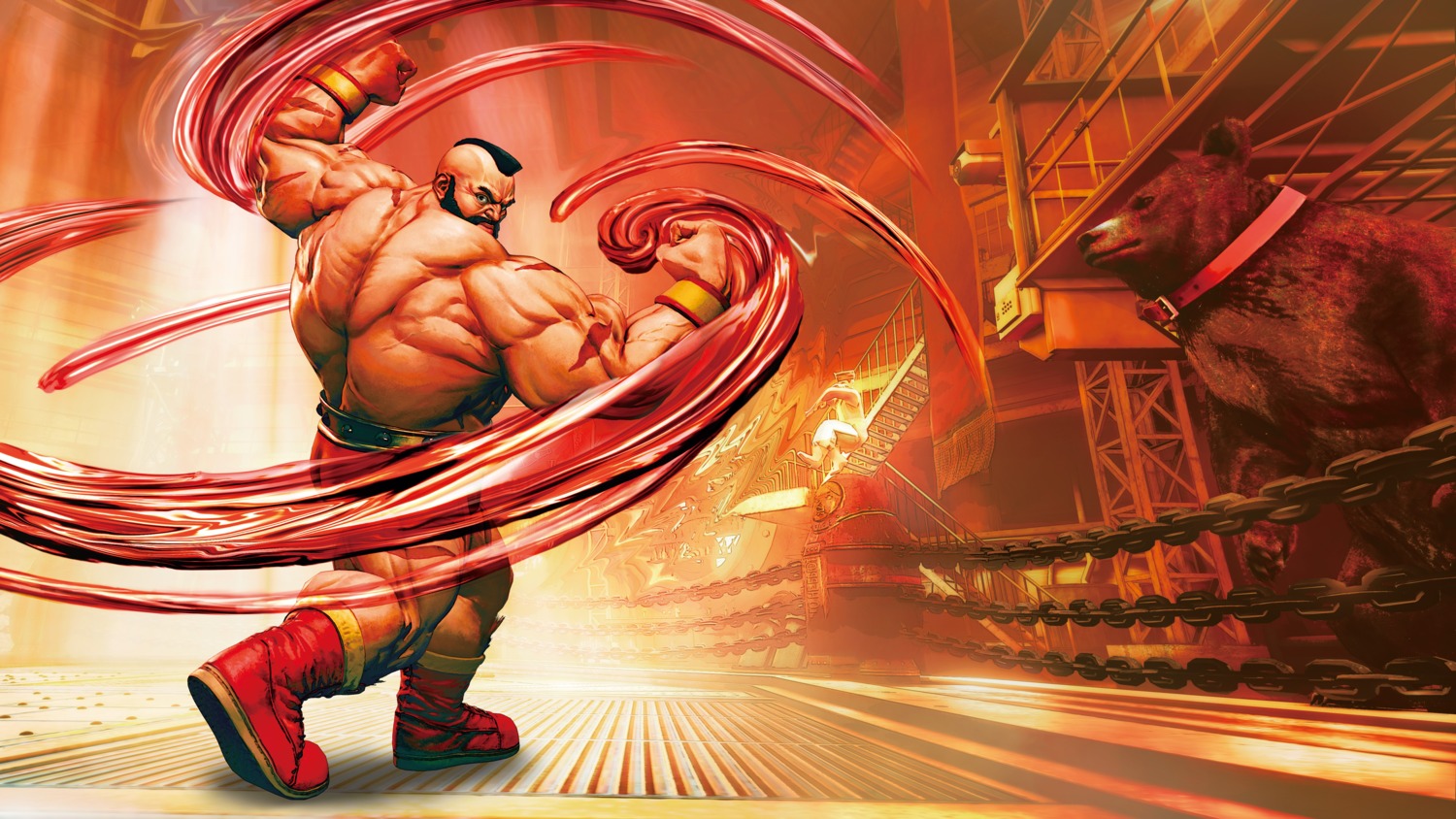 capcom male street_fighter street_fighter_v zangief