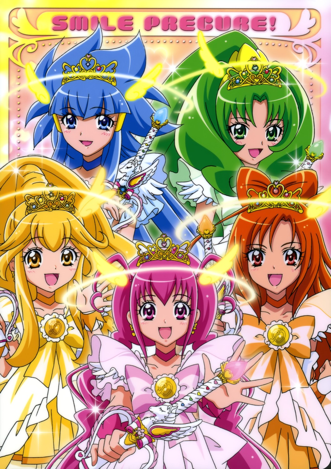 aoki_reika hino_akane hoshizora_miyuki kise_yayoi midorikawa_nao precure smile_precure!