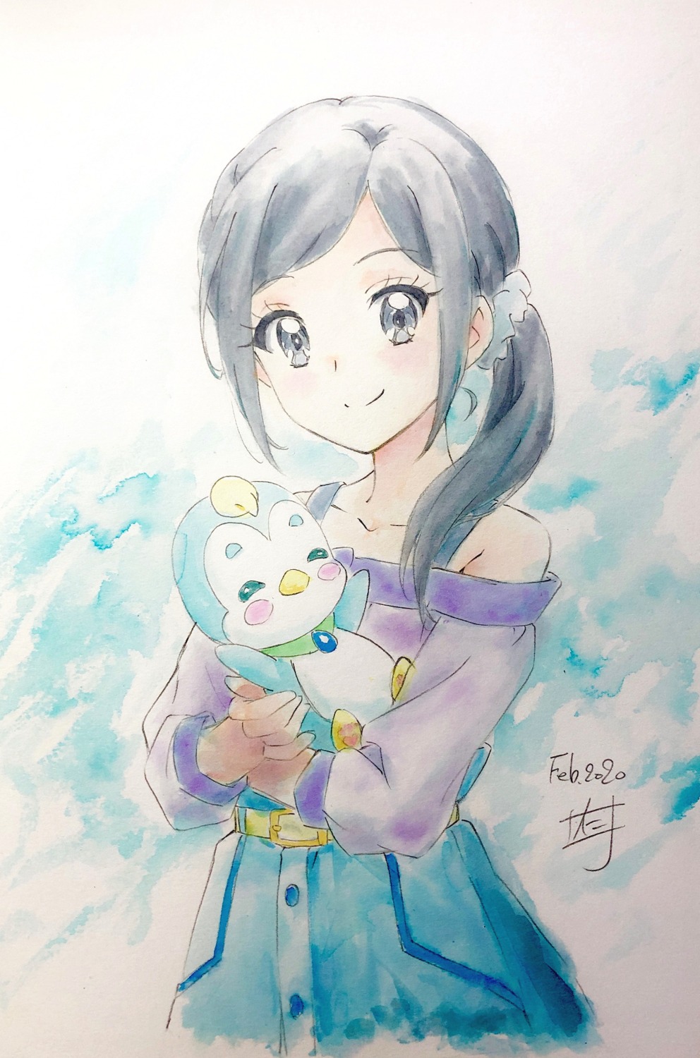 healin'_good_precure nii_manabu sawaizumi_chiyu sketch