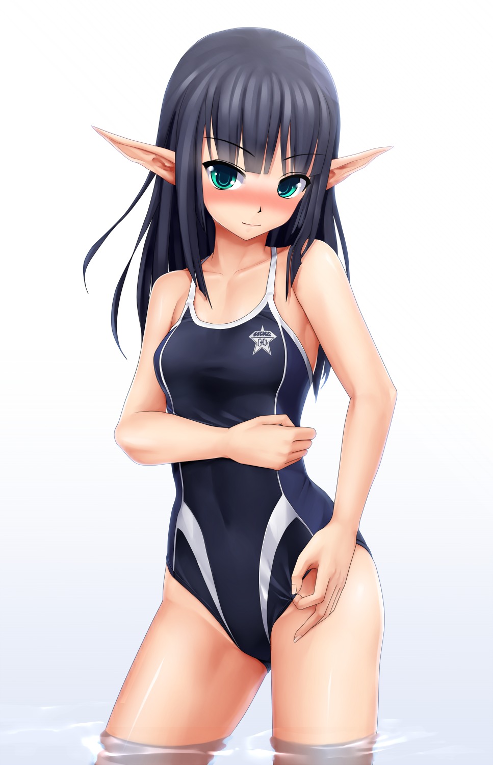 elf eto phantasy_star phantasy_star_online_2 pointy_ears swimsuits wiola_magica