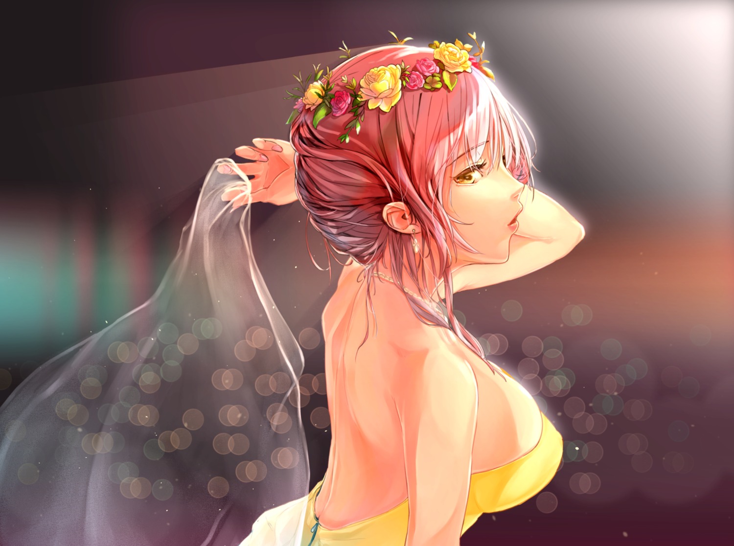 forevernight jougasaki_mika no_bra the_idolm@ster the_idolm@ster_cinderella_girls