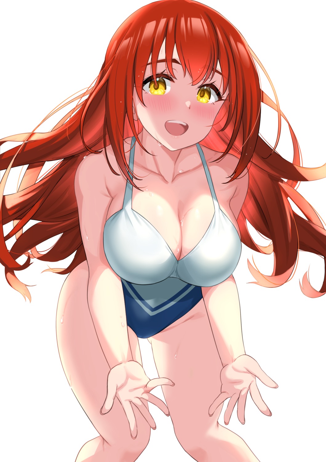 cleavage kibihimi swimsuits