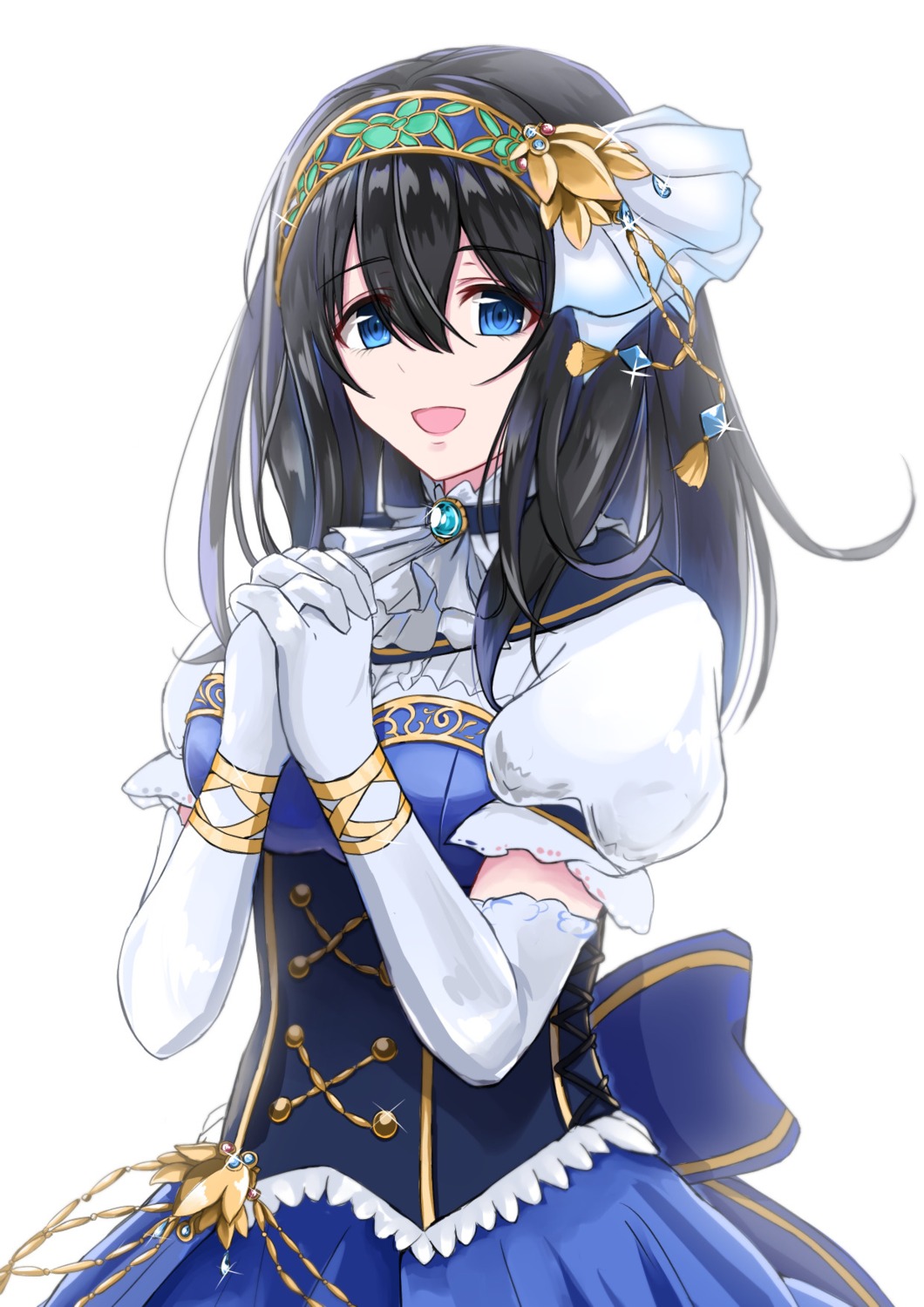 dress edelweiss_(wsparkz) sagisawa_fumika the_idolm@ster the_idolm@ster_cinderella_girls