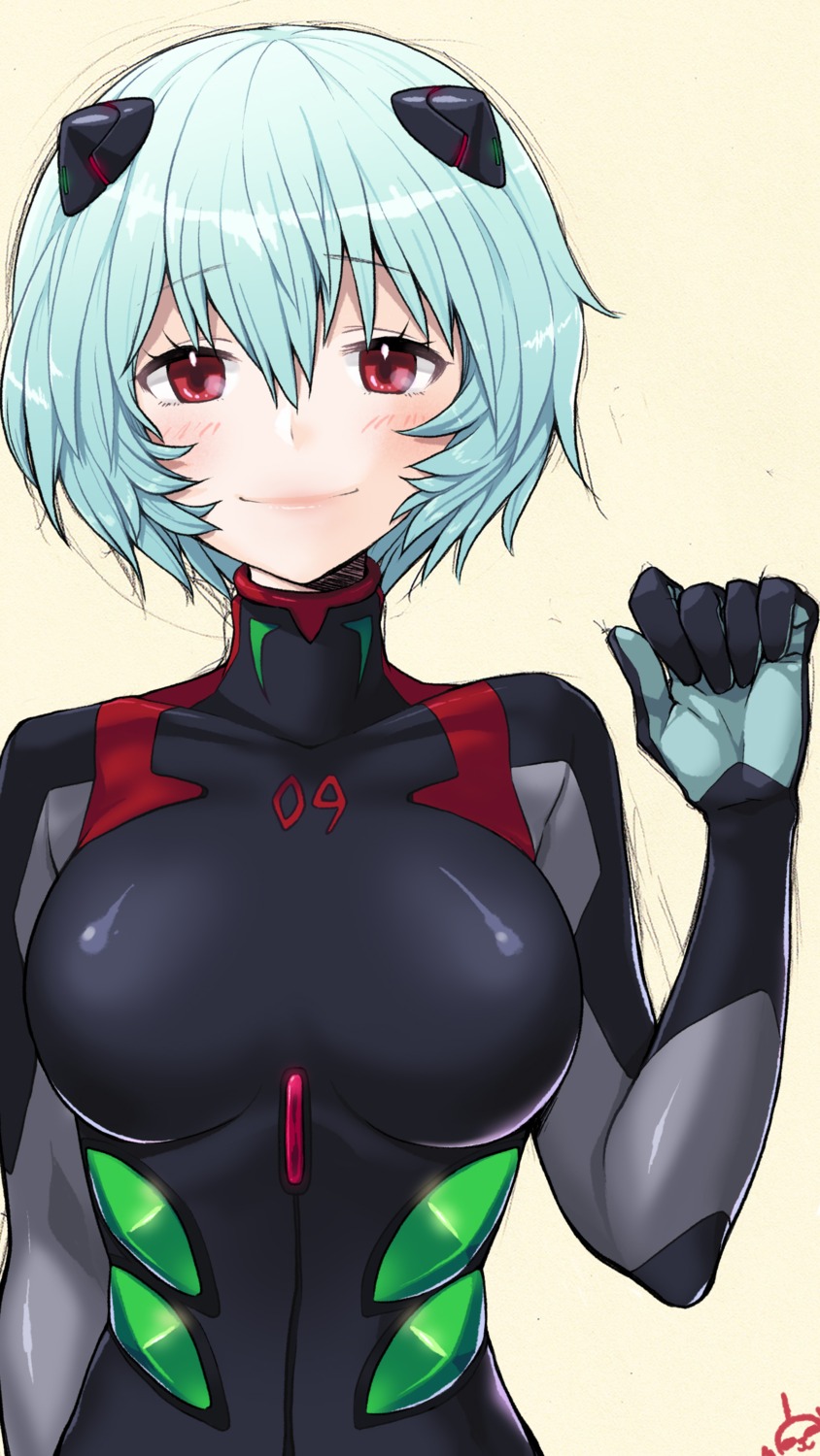 ayanami_rei bodysuit hirune_(rekipon) neon_genesis_evangelion