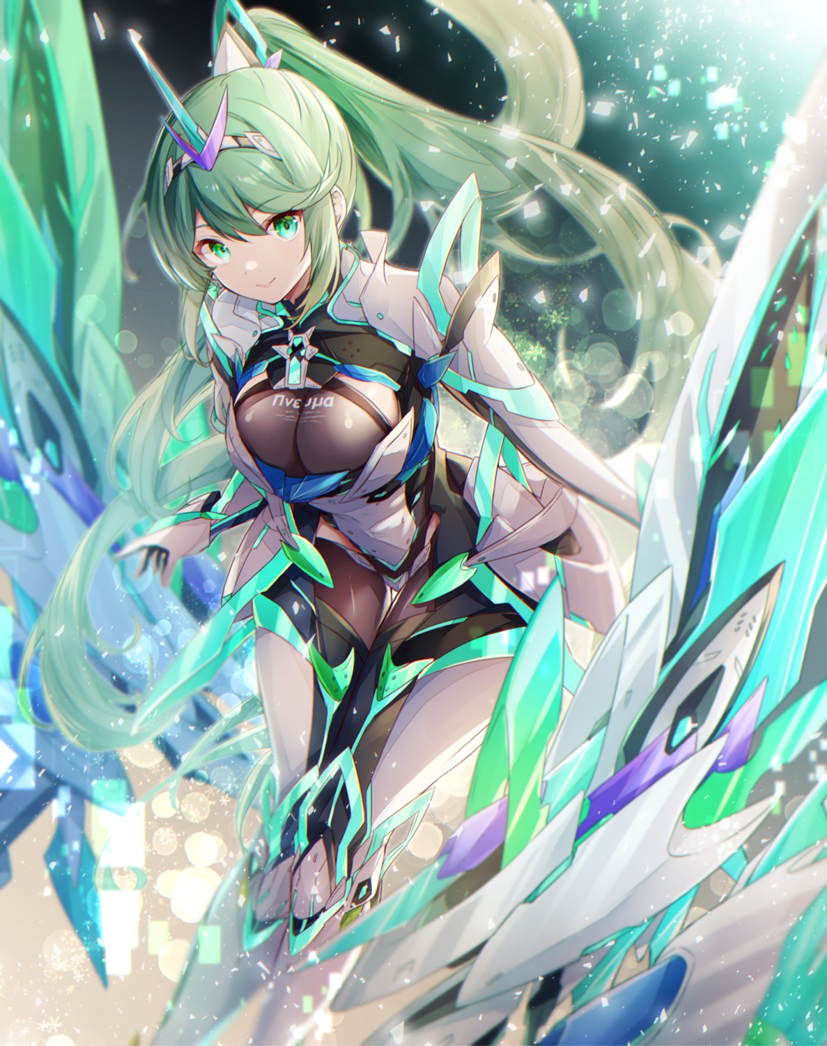 armor bodysuit pneuma_(xenoblade_2) ui_frara xenoblade_(series) xenoblade_2