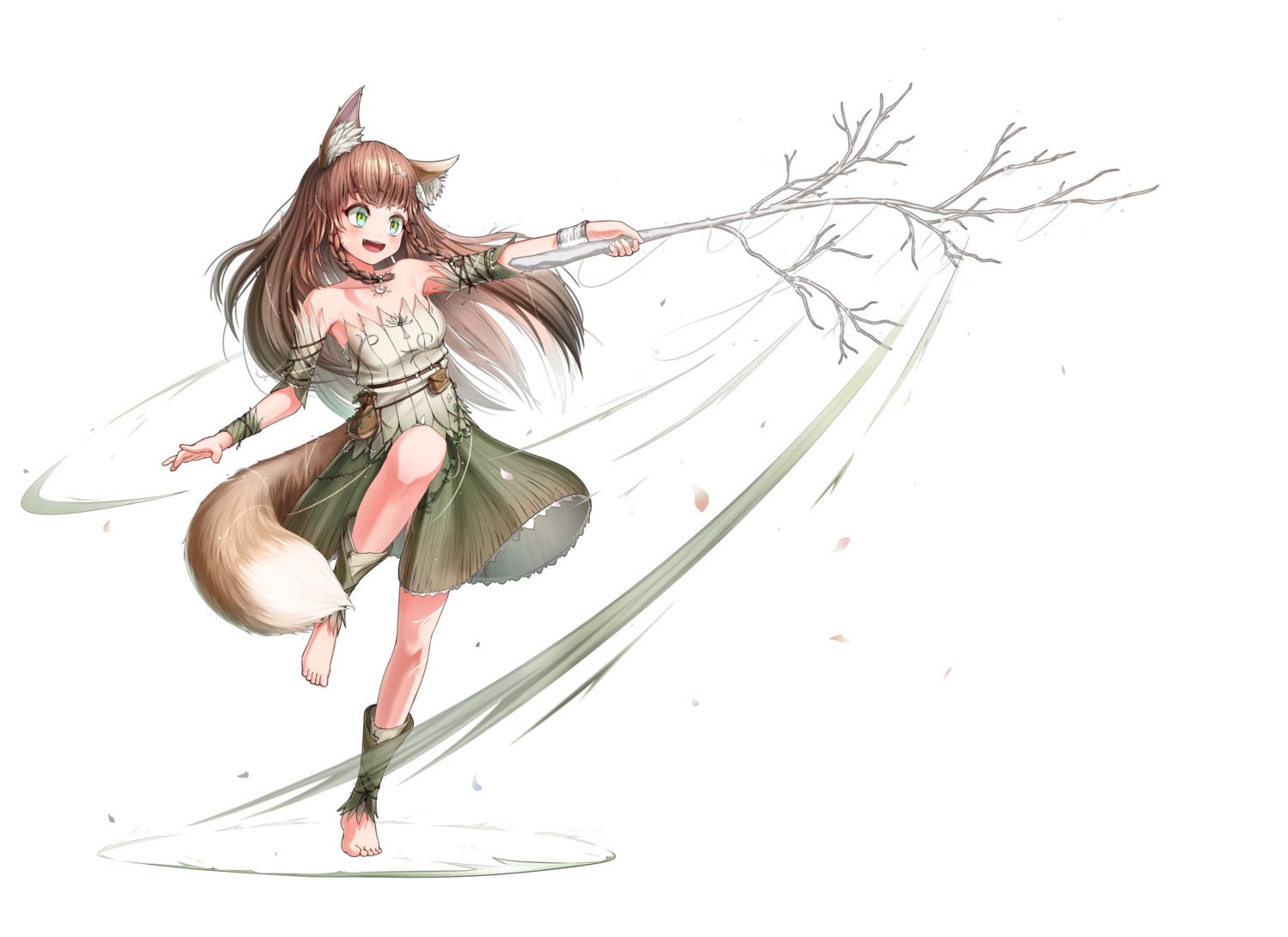 5ent animal_ears kitsune tail