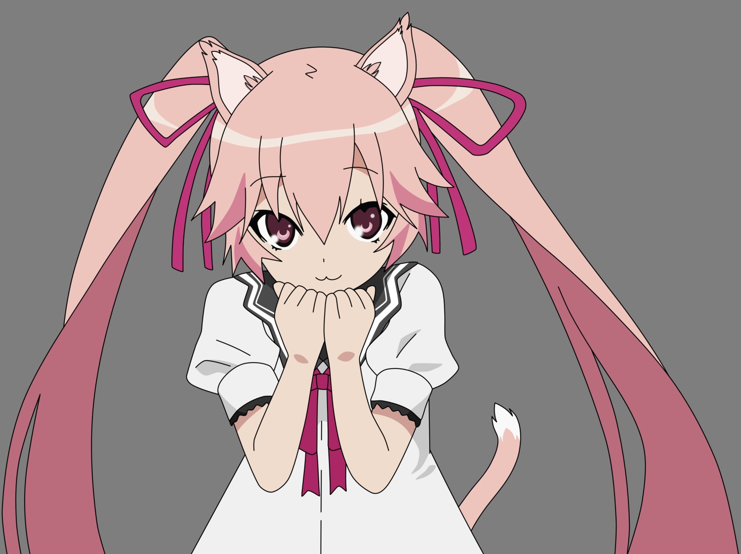 animal_ears nekomimi ookami-san tail transparent_png usami_mimi vector_trace