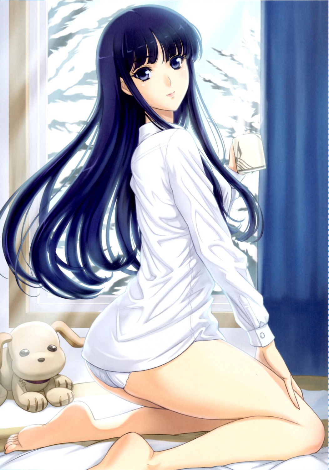 dress_shirt eiwa pantsu touma_kazusa white_album white_album_2