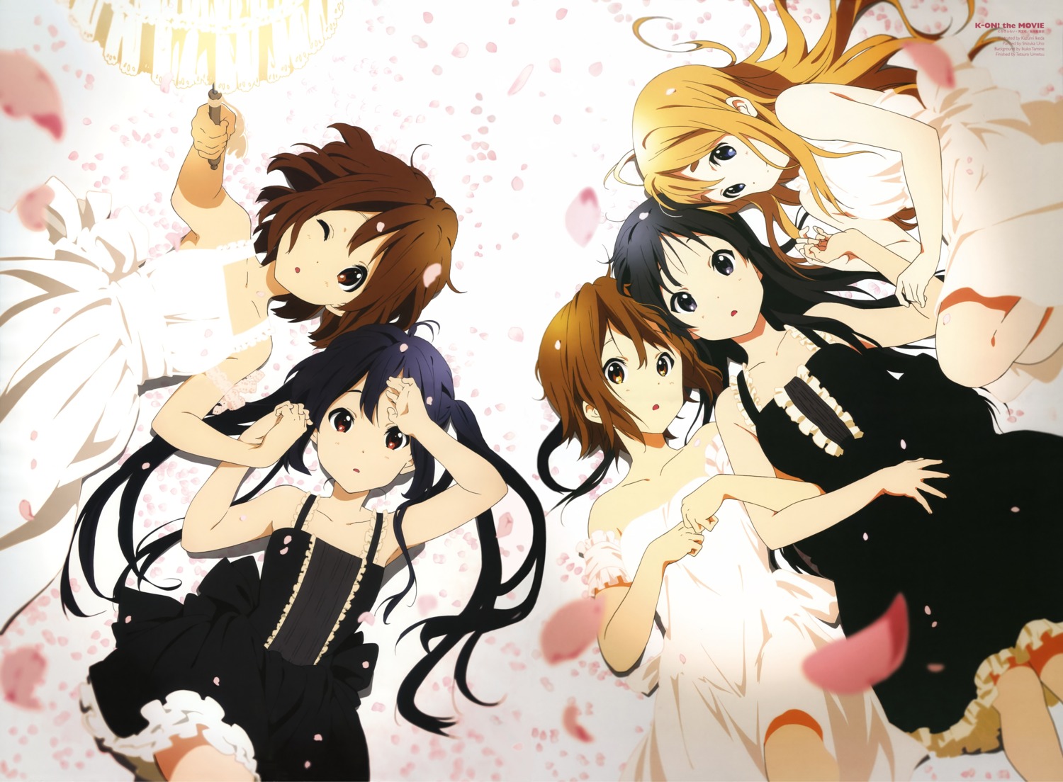 akiyama_mio dress hirasawa_yui horiguchi_yukiko ikeda_kazumi k-on! kotobuki_tsumugi nakano_azusa tainaka_ritsu