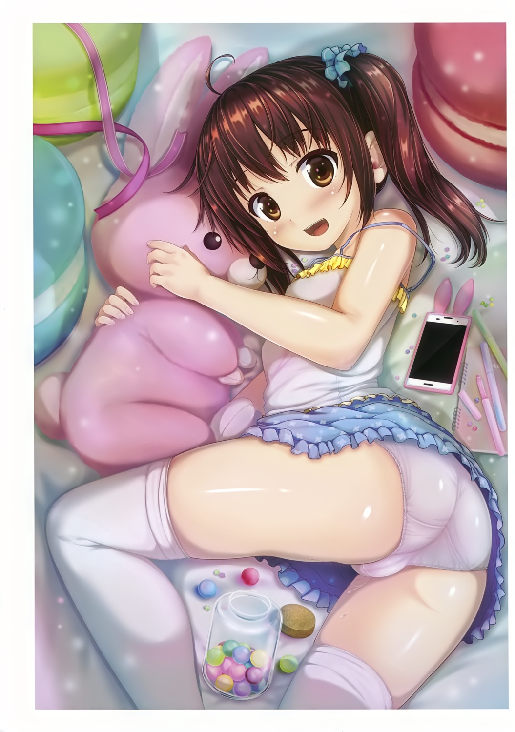 ass cameltoe kisaragi_miyu loli pantsu thighhighs