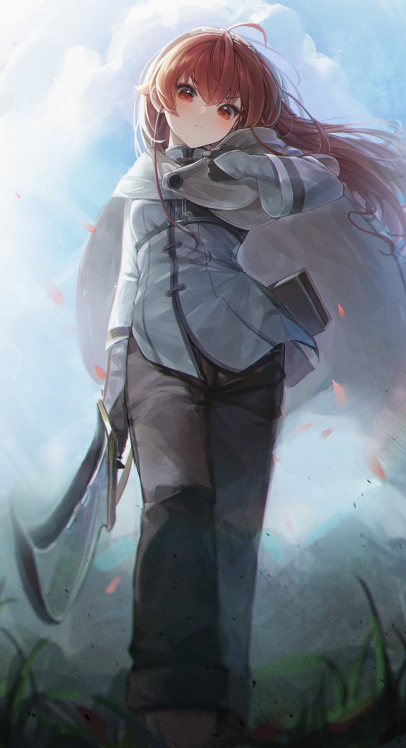 eris_boreas_greyrat lunia_(artist) mushoku_tensei weapon