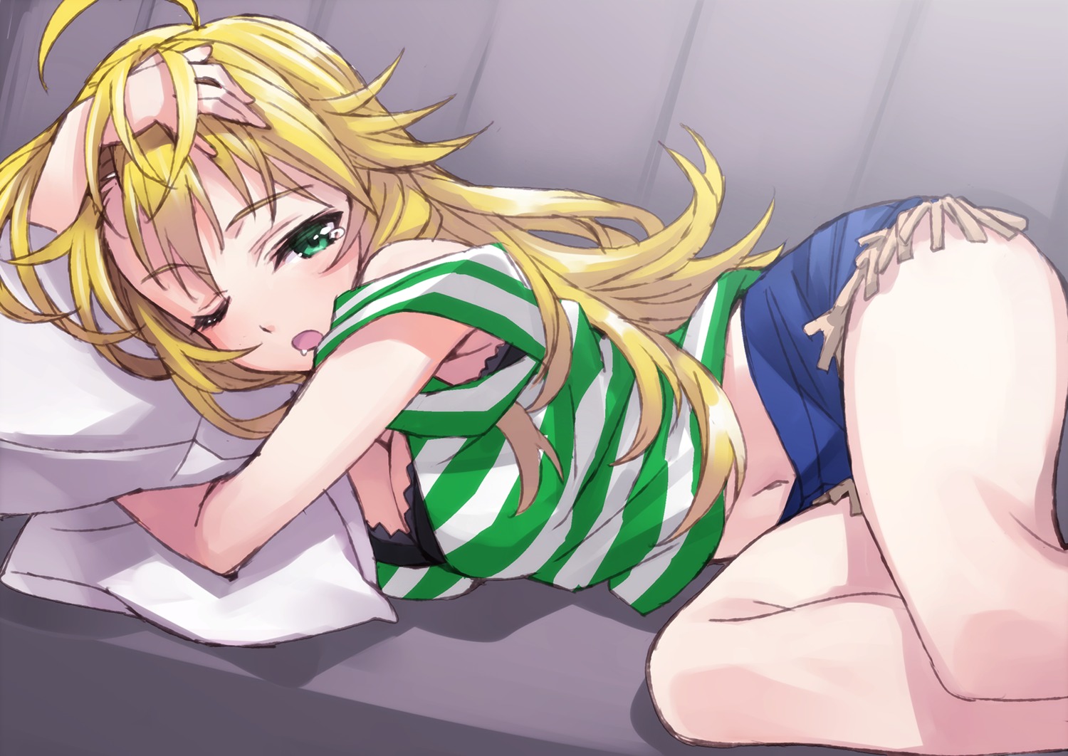 bra cleavage hoshii_miki matsuryuu the_idolm@ster