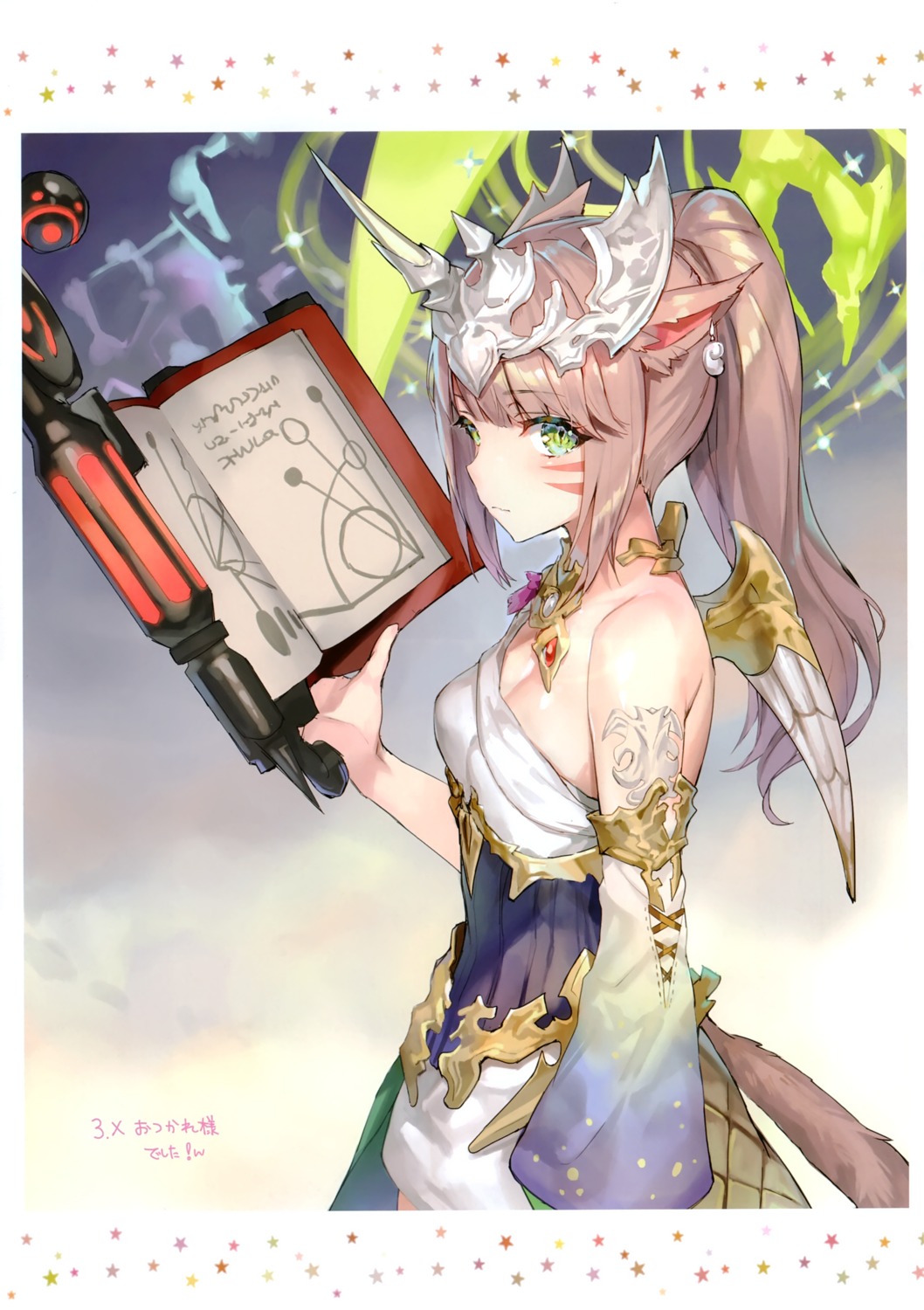 animal_ears final_fantasy final_fantasy_xiv momoko_(momopoco) sashimi_necoya