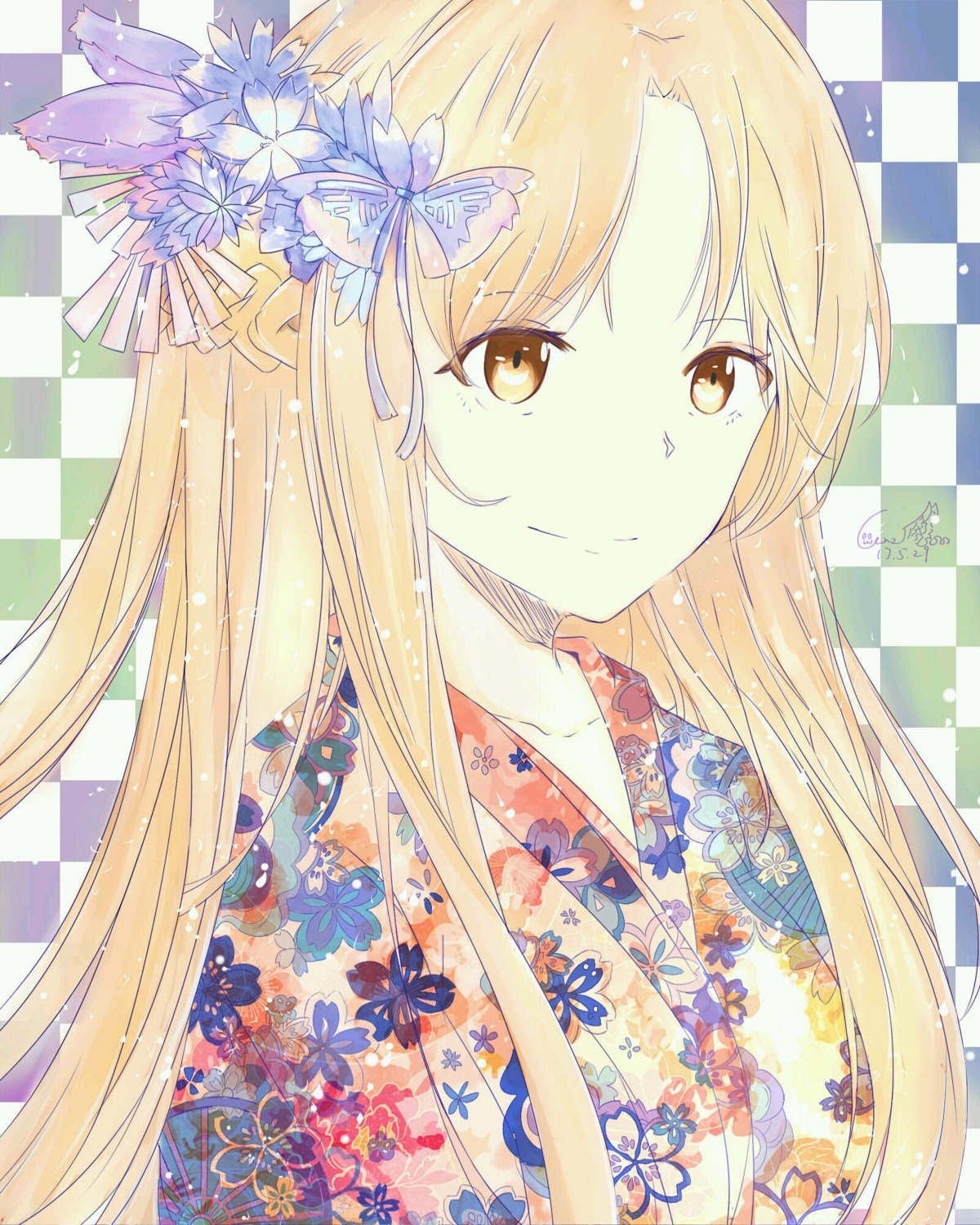 asuna_(sword_art_online) kimono sword_art_online unzboo