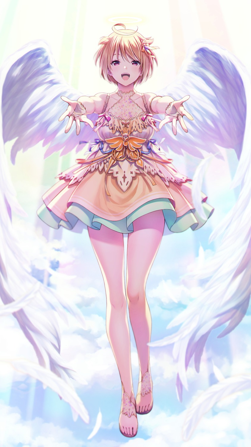 dress ibuki_tsubasa nanaran the_idolm@ster the_idolm@ster_million_live! wings