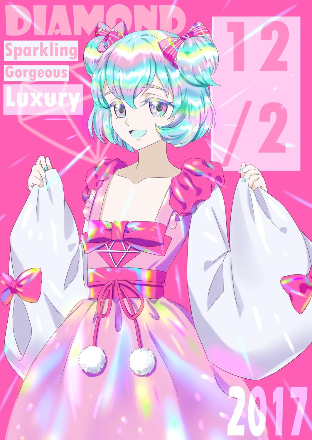 diamond_(houseki_no_kuni) dress guaizi houseki_no_kuni