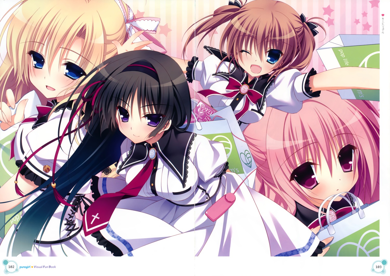 crease fixme front_wing hoshizuki_sora kanadome_miyako kuchifusa_yogiri mekami_suzu nanaca_mai pure_girl seifuku