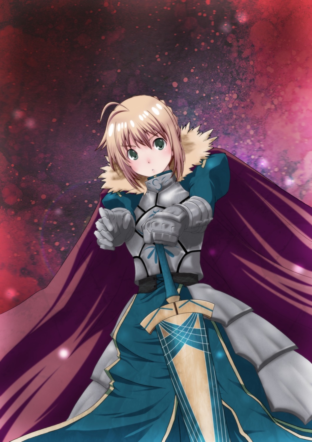 fate/stay_night fate/zero saber sword weavehabit