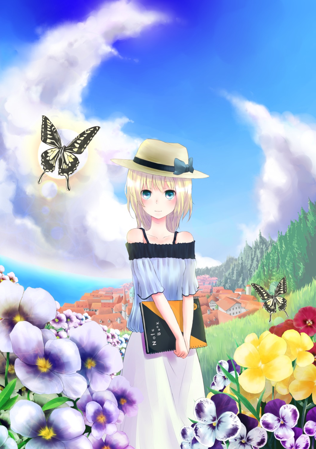 dress minato_(shouno) summer_dress