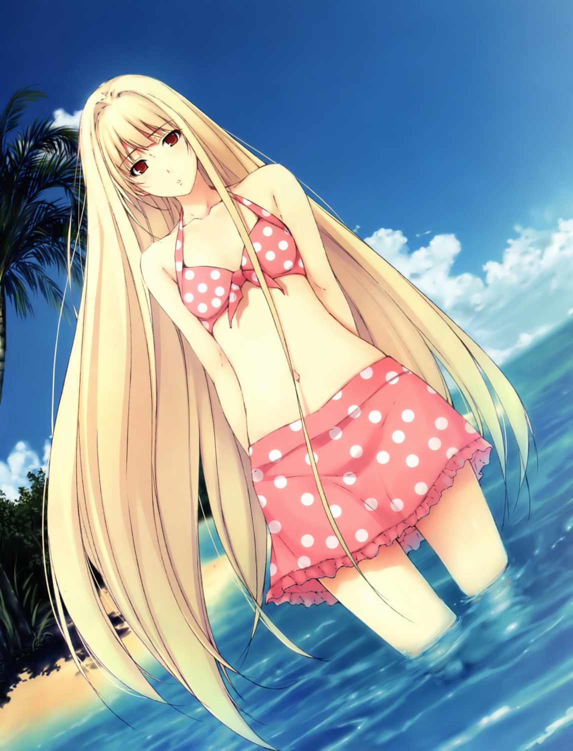 bikini caucasus innocent_grey nanatsuki_shion sugina_miki swimsuits