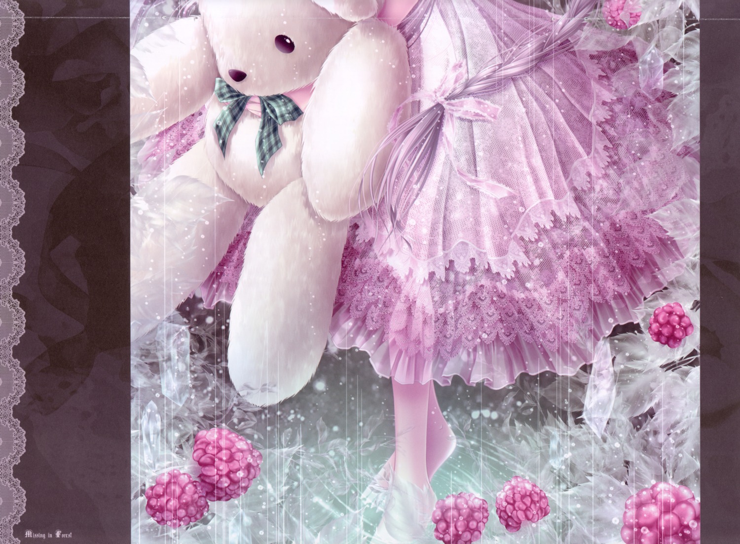 dress loli lolita_fashion nipples partial_scan raw_scan see_through tinkerbell tinkle
