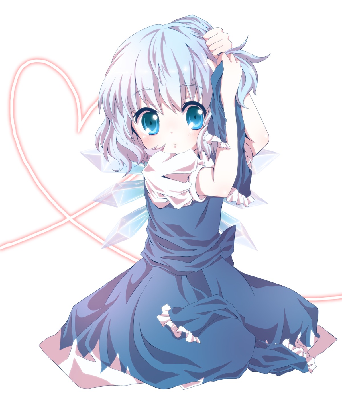 cirno kuromame_(8gou) touhou