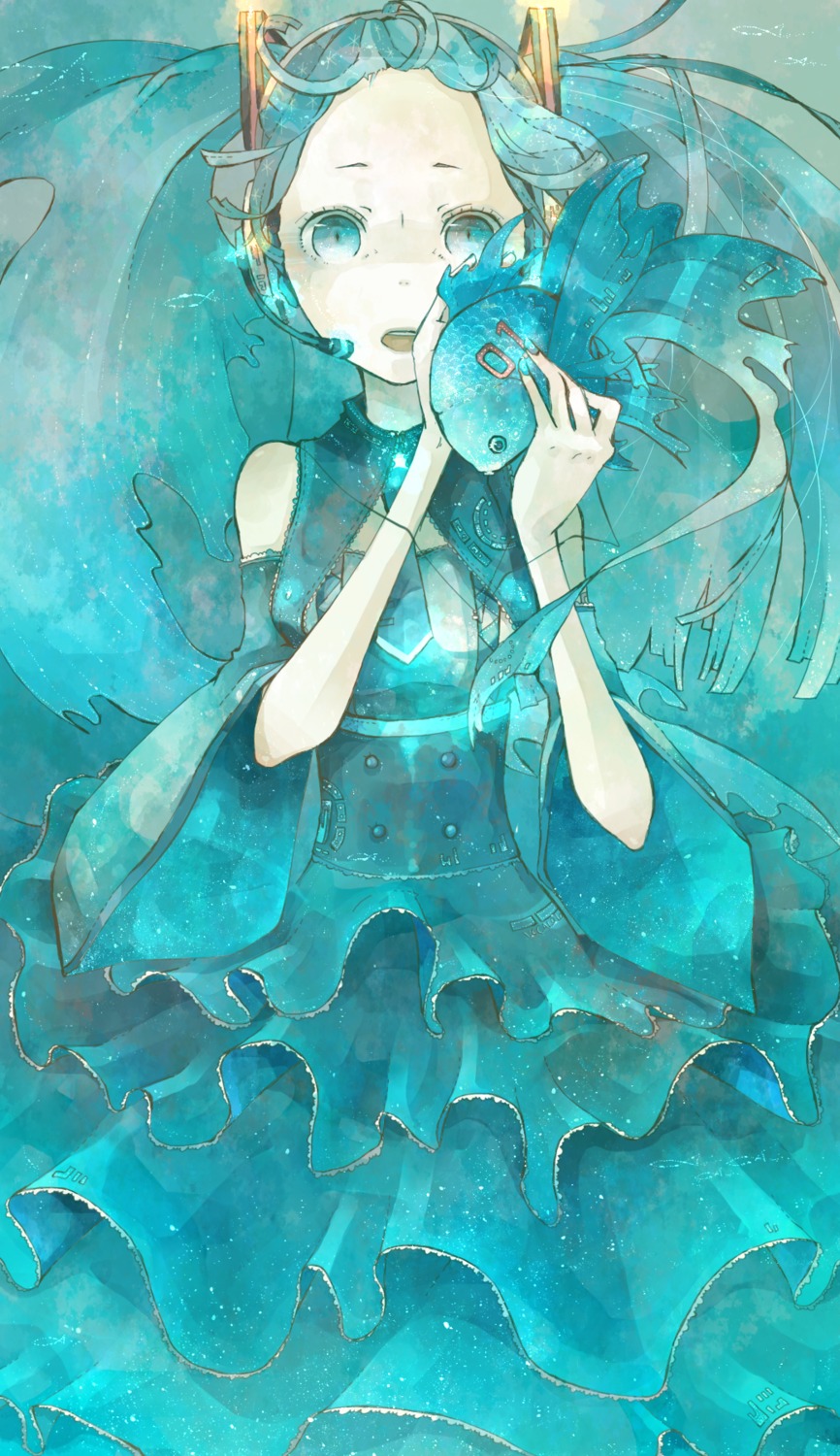 dress hatsune_miku mizutamari_tori vocaloid